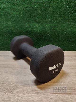 Mancuerna de hierro fundido 5KG Bodyline