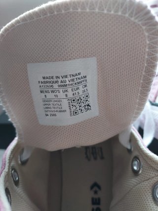 Converse Chuck Taylor Rosa Talla 38
