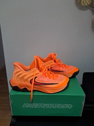 Nike Giannis Immortality 4 Naranja/BRIGHT Crimson