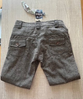 Pantalones Desigual grises con bordado