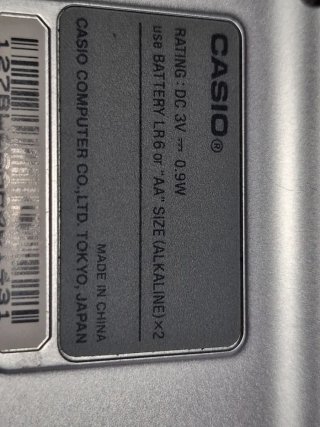 Diccionario electrónico Casio E-A200