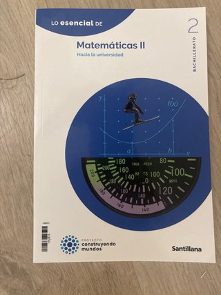 Libro matemáticas ii bachillerato