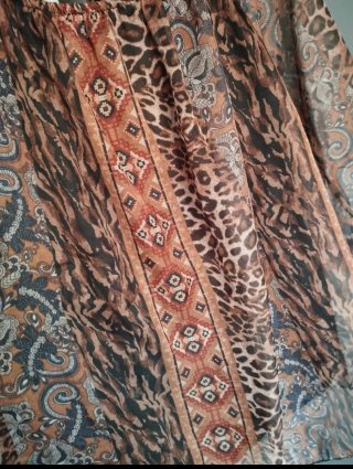 Lote Blusa Animal Print y Top Mostaza