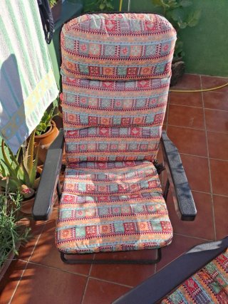 Sillón terraza / Playa multicolorm