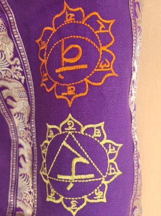 Esterilla y funda yoga originales traídos de India
