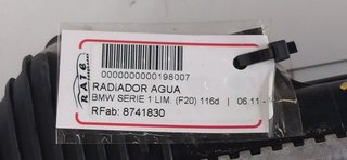 RADIADOR AGUA BMW SERIE 1 LIM. (F20) 116d
