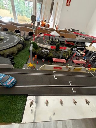 Circuito Scalextric Maqueta Completa