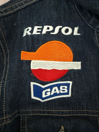 Cazadora Vaquera Vintage Honda Racing Repsol