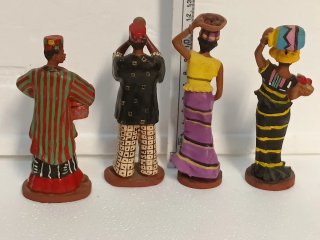 Pastori presepe 4 figure cm 12
