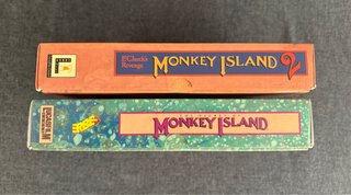 Monkey Island 1 y 2 Erbe PC Cajas de reemplazo