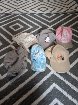 Lote de 6 gorras