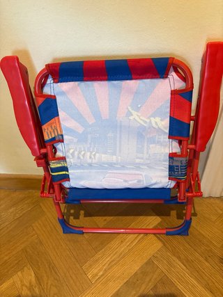 Silla Plegable Infantil Cars Rayo McQueen