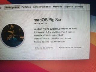 MacBook Pro 15” i7 – SSD + Android
