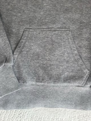 Sudadera Champion gris bolsillo frontal Talla S