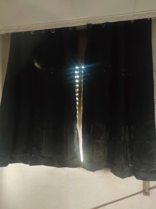 Cortinas Opacas Térmicas Negras 175x140