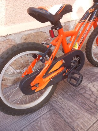 Bicicleta infantil Monty naranja
