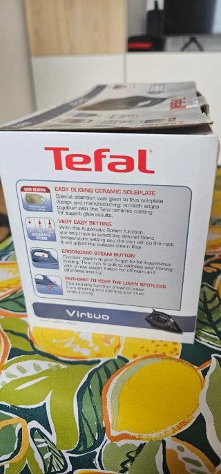 Plancha Tefal Virtuo 2000W Nueva