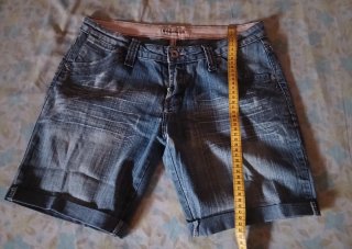 Pantalones cortos vaqueros