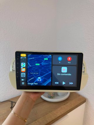 Pantalla radio de coche para Fiat 500