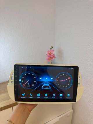 Pantalla radio de coche para Fiat 500