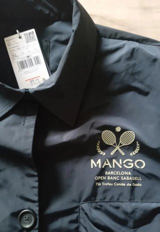 Parka Mango 71è Trofeu Conde de Godó Azul