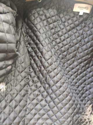 Cazadora Formula Joven Negra Talla L