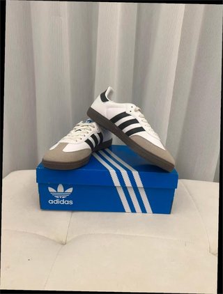 Adidas Samba OG Retro Blancas Talla 40.5