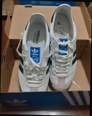 Adidas Samba OG Retro Casual Blancas Talla 36