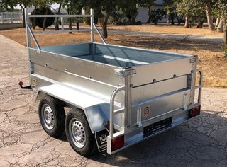 NUEVO: Remolque 750kg 2 ejes con freno