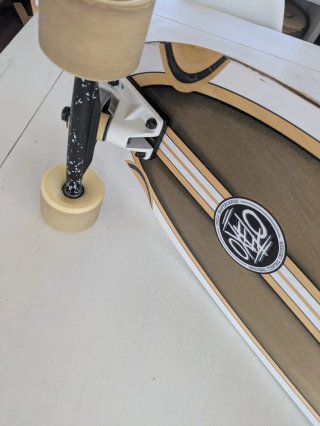 Skate Oxelo madera y ruedas grandes
