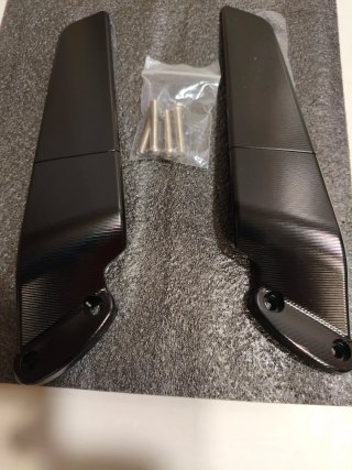Retrovisores CNC Wing Blade Moto