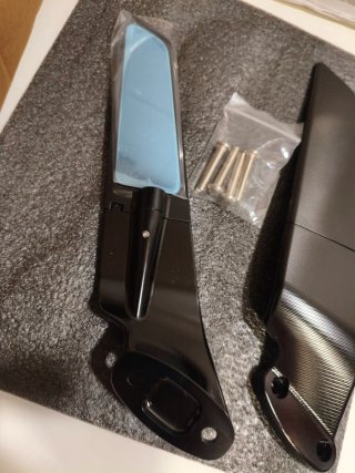 Retrovisores CNC Wing Blade Moto