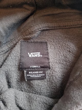 Felpa Vans Grigia Uomo/Ragazzo