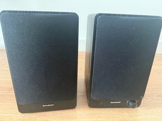 Sharp CP-SS30(BK) Pareja Altavoces Activos
