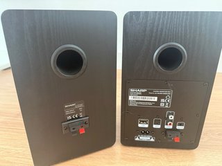 Sharp CP-SS30(BK) Pareja Altavoces Activos