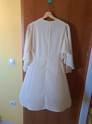 Vestido Valeria Derba marfil talla s
