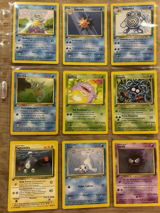 Cartas Pokémon Base Set 1 Edición NN
