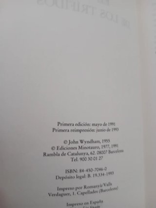 El Dia de Los Trifidos