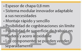 Conjunto Taller 5 Módulos S/Madera Alyco 199007