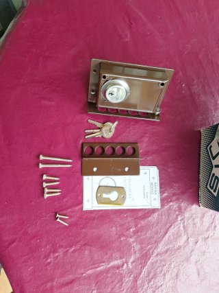 Cerradura de seguridad JIS 239 D Marrón