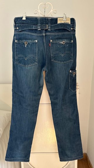 Levi's Vintage Vaqueros Cinturón Trasero hombre 29