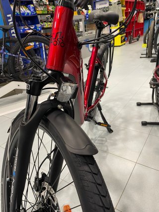 Bicicleta Eléctrica Urbanbiker Roja