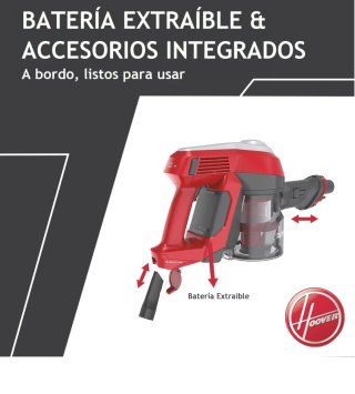 Hoover H-FREE 100 HF122RH Aspiradora Escoba