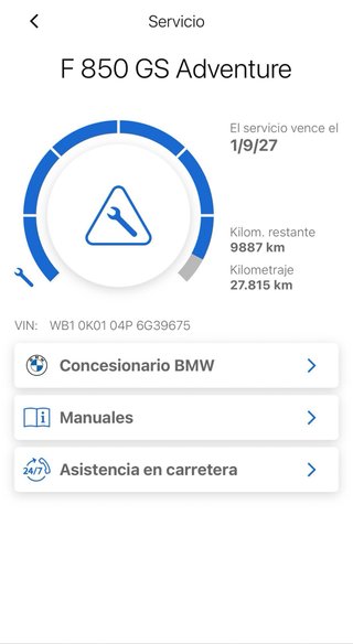 BMW F850GS Adventure Negra y Dorada