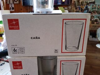 Set 6 Vasos Bormioli Rocco Caña 21.3 cl 12 unidade