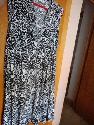 Vestido Sfera estampado talla L