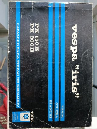Catálogo Vespa Iris PX 150 E / PX 200 E