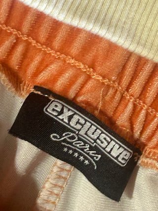 Tuta donna Exclusive Paris arancione XS