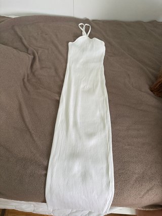 Vestido blanco de tirantes