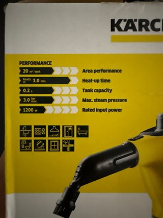Karcher SC1 Limpiador a Vapor